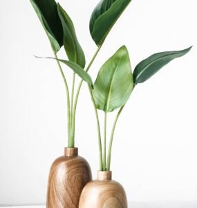 Home Wooden Vases
